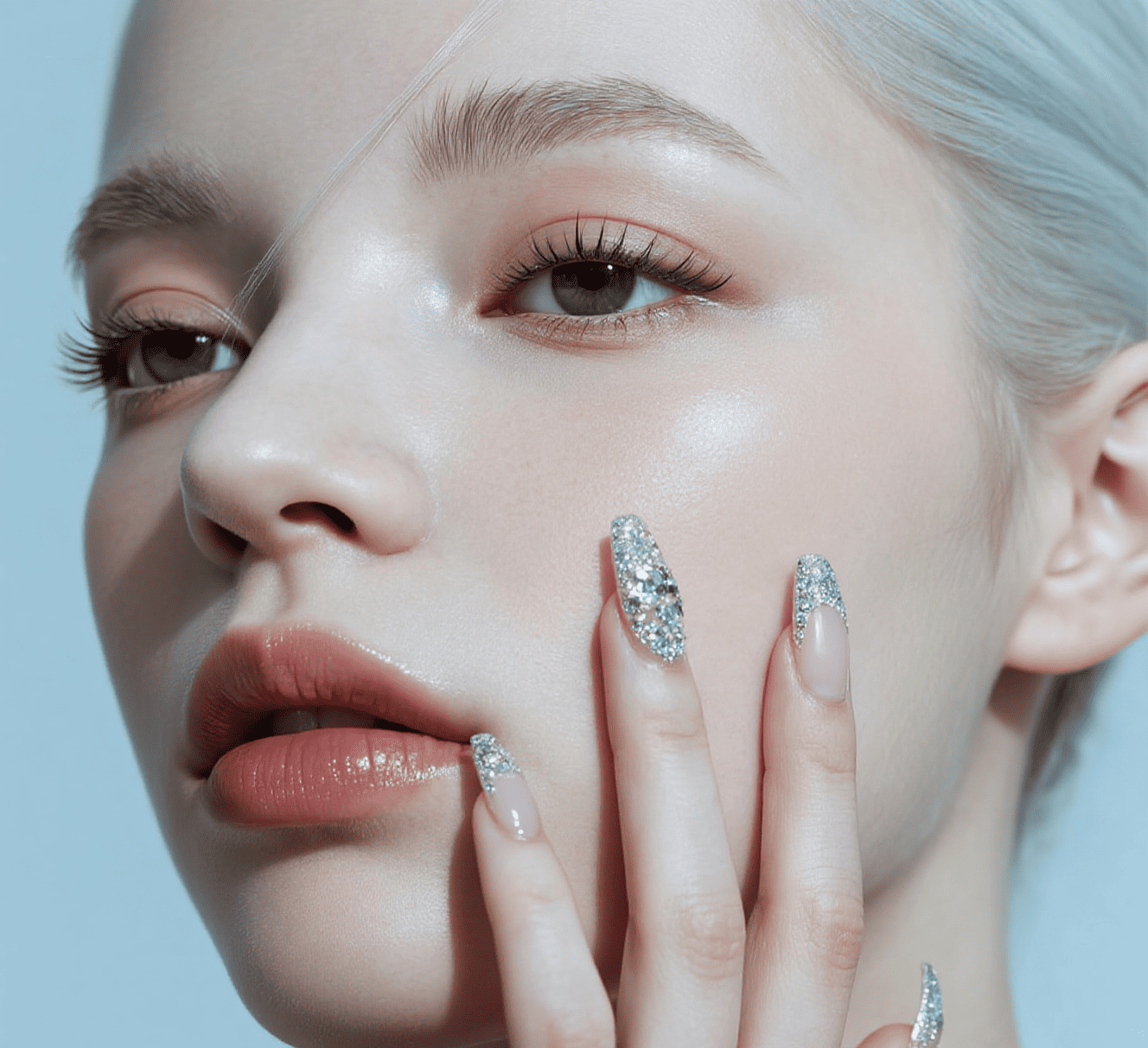 Warmlyra Professional Eyelash & Nail Art Display